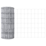 Vidaxl euro hek 0,4 x 10 m pvc-gecoat ijzer