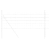 Vidaxl euro hek 0,6 x 10 m pvc-gecoat ijzer
