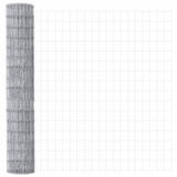 Vidaxl euro hek 1,5 x 10 m pvc-gecoat ijzer