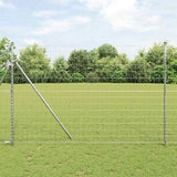 Vidaxl euro hek 1,6 x 10 m pvc-gecoat ijzer
