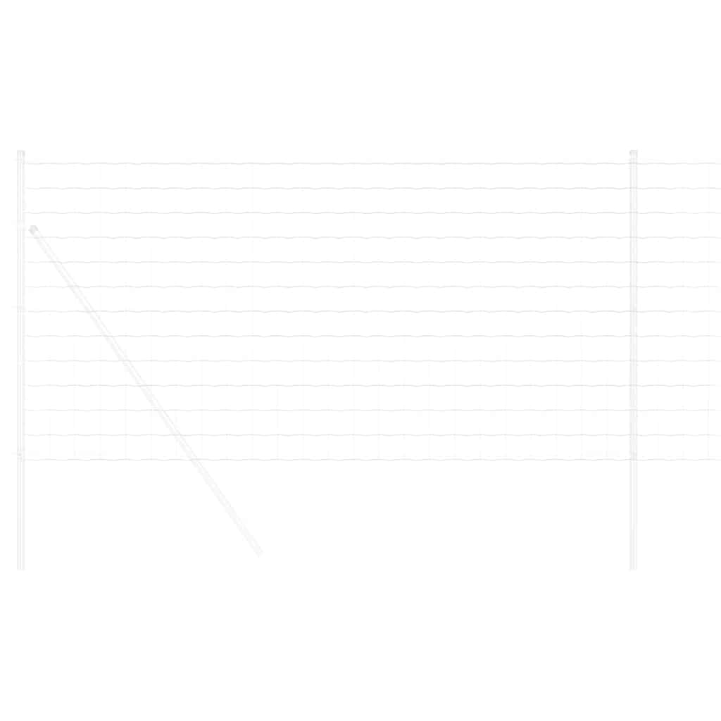 Vidaxl euro hek 1,4 x 10 m pvc-gecoat ijzer