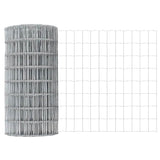 Vidaxl euro hek 0,6 x 25 m pvc-gecoat ijzer