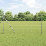 Vidaxl euro hek 1 x 25 m pvc-gecoat ijzer