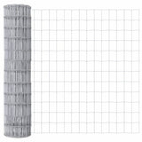 Vidaxl euro hek 1,2 x 25 m pvc-gecoat ijzer