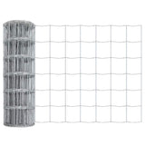 Vidaxl euro hek 0,6 x 25 m pvc-gecoat ijzer