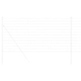 Vidaxl euro hek 1 x 25 m pvc-gecoat ijzer