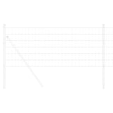Vidaxl euro hek 0,6 x 50 m pvc-gecoat ijzer