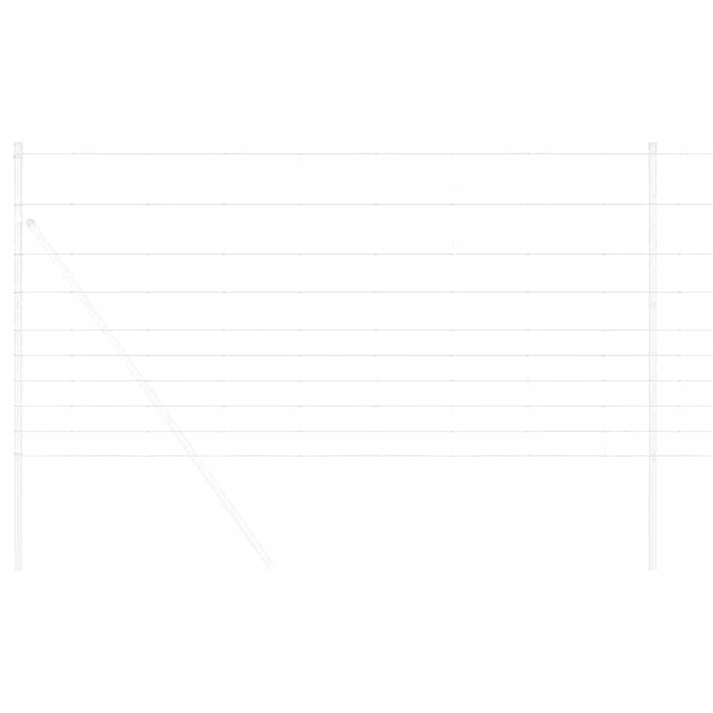 Vidaxl wilde hek warm verzinkt 1000 x 120 x 0,18 cm ijzer
