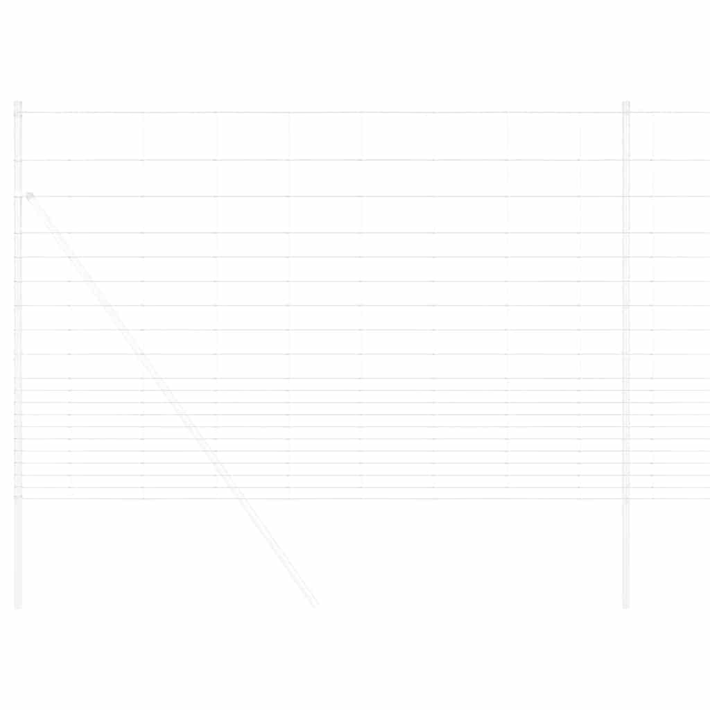 Vidaxl wilde hek warm verzinkt 1000 x 160 x 0.18 cm ijzer