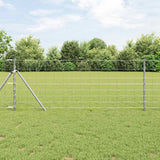 Vidaxl weidehekwerk zilver 50 x 0,8 m gegalvaniseerd staal