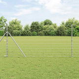 Vidaxl weidehekwerk zilver 50 x 1,2 m gegalvaniseerd staal