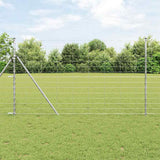 Vidaxl weidehekwerk zilver 50 x 1,4 m gegalvaniseerd staal