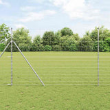Vidaxl weidehekwerk zilver 50 x 1,6 m gegalvaniseerd staal