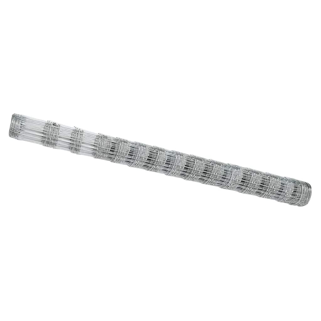 Vidaxl weidehekwerk zilver 50 x 1,6 m gegalvaniseerd staal