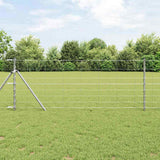 Vidaxl weidehekwerk zilver 100 x 0,8 m gegalvaniseerd staal