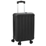 Vidaxl koffer met slot zwart 43 x 27 x 66 cm abs kunststof