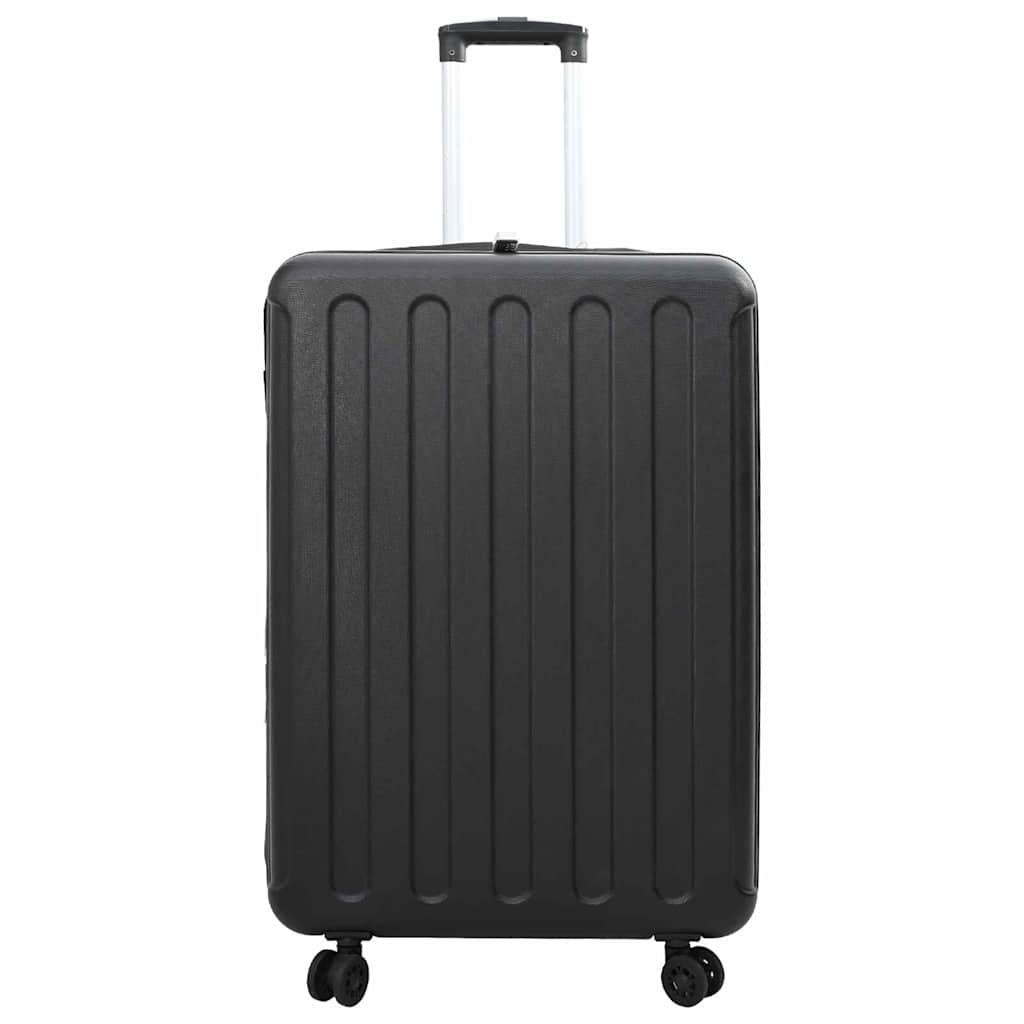 Vidaxl koffer met slot zwart 50 x 30 x 76 cm abs kunststof