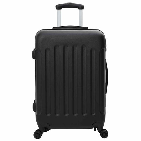 Vidaxl koffer met slot 3 pcs zwart 50 x 31 x 78 cm abs kunststof