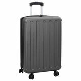 Vidaxl koffer met slot donkergrijs 43 x 27 x 66 cm abs kunststof