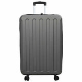Vidaxl koffer met slot donkergrijs 50 x 30 x 76 cm abs kunststof