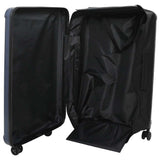 Vidaxl koffer met slot donkerblauw 50 x 30 x 76 cm abs kunststof