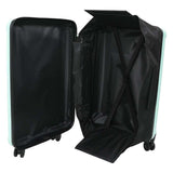 Vidaxl koffer met slot mintgroen 34 x 23 x 55.5 cm abs kunststof