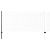 Vidaxl afrasteringspaal 5 pcs grijs 100 cm staal
