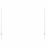 Vidaxl afrasteringspaal 5 pcs zilver 150 cm staal
