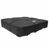 Vidaxl vrijhangende parasolvoet zwart 86 x 86 x 19 cm