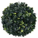 Vidaxl kunstbuxusballen met led-verlichting 2 st 22 cm groen