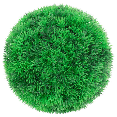 Vidaxl kunstbuxusballen met led-verlichting 2 st 22 cm groen