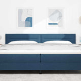 Vidaxl hoofdbord blauw 200 cm stof