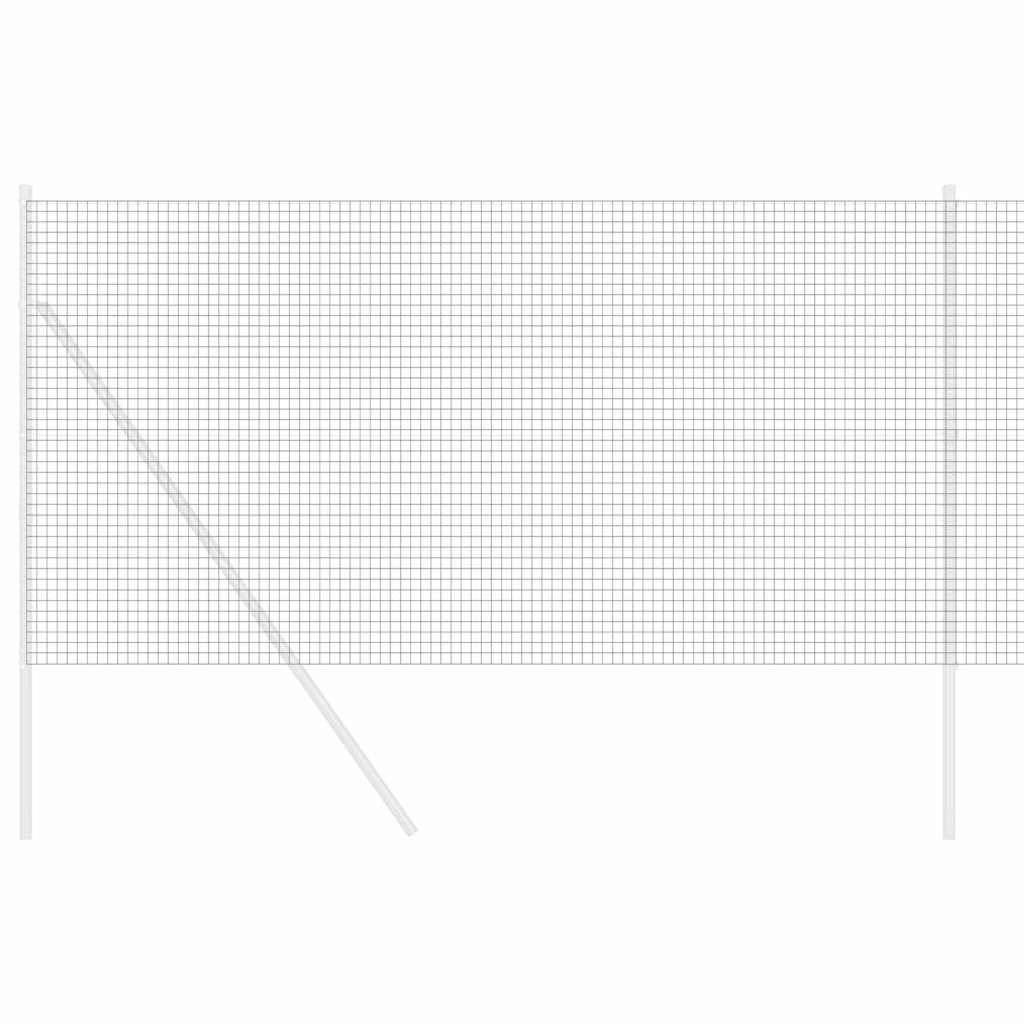 Vidaxl gelaste draadhek grijs 1.4 x 10 m