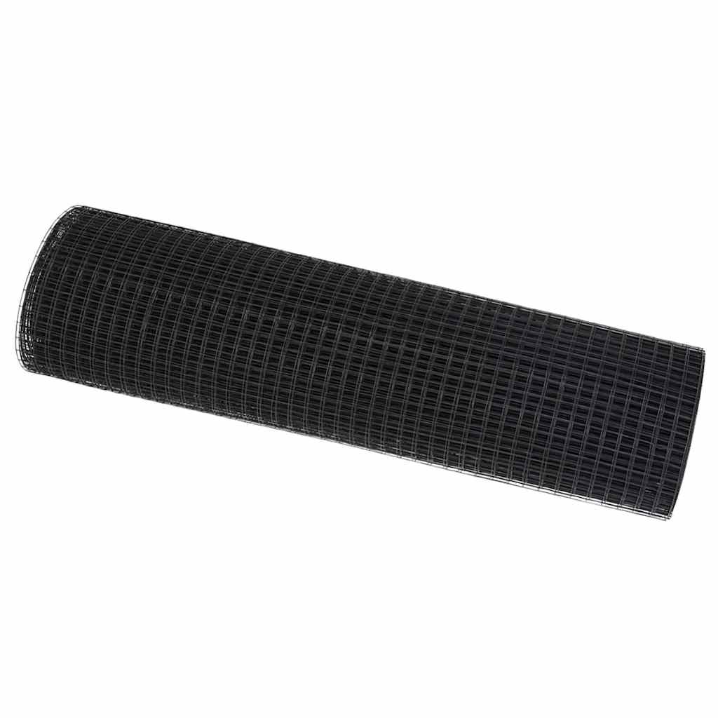 Vidaxl gelaste draadhek grijs 0.8 x 50 m