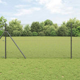 Vidaxl gelaste draadhek grijs 1.4 x 50 m