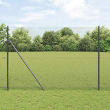 Vidaxl gelaste draadhek grijs 1.5 x 50 m
