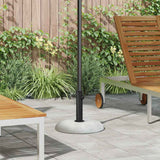 Vidaxl parasolvoet lichtgrijs ø 45 x 33 cm betonkleurig