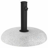 Vidaxl parasolvoet lichtgrijs ø 45 x 33 cm betonkleurig
