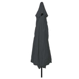 Vidaxl tuinparasol antraciet 395 x 395 x 245 cm polyester en staal