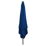 Vidaxl tuinparasol azurblauw 295 x 295 x 245 cm polyester en staal