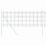 Vidaxl euro hek groen 0.8 x 25 m pvc-gecoat ijzer