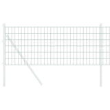 Vidaxl euro hek groen 0,4 x 25 m pvc-gecoat ijzer