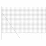 Vidaxl euro hek grijs 1,6 x 10 m pvc-gecoat ijzer