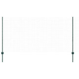 Vidaxl afrasteringspaal 22 pcs groen 160 cm staal