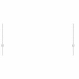 Vidaxl afrasteringspaal 22 pcs zilver 100 cm staal