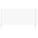Vidaxl hek met paal zilver 1,2 x 10 m staal