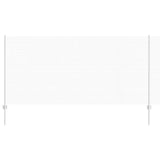 Vidaxl hek met paal zilver 1,2 x 10 m staal