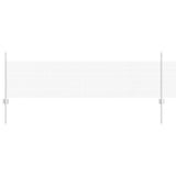 Vidaxl hek met paal zilver 0,5 x 25 m staal