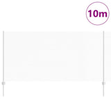 Vidaxl hek met paal zilver 1,2 x 10 m staal