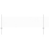 Vidaxl hek met paal zilver 0,5 x 25 m staal